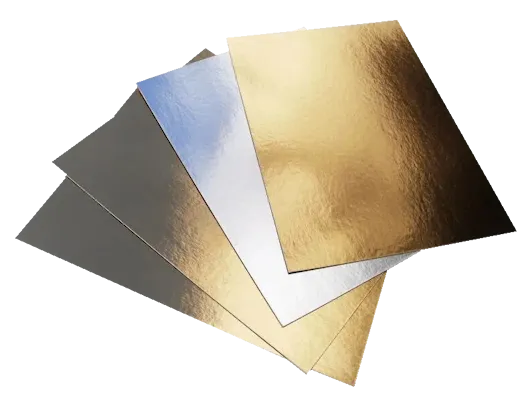 Фольгированный картон